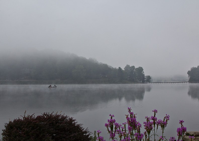 Morning Mist at Lake Junaluska