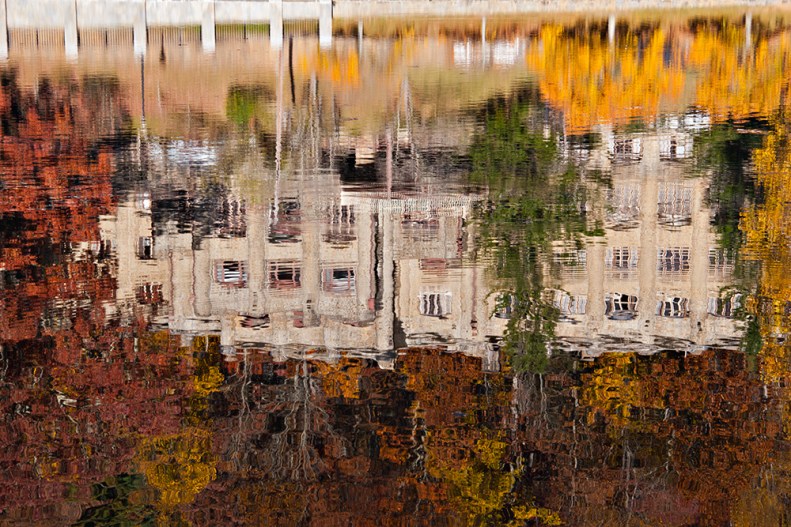Assembly Inn Reflected in Lake Susan